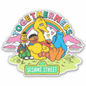 Sesamstraat | Togetherheid Sticker (Voorkant)