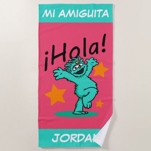 Sesamstraat | Tot ziens! Rosita Strandlaken (Voorkant)