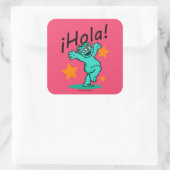 Sesamstraat | Tot ziens! Rosita Vierkante Sticker (Tas)