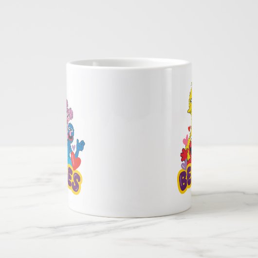 Sesamstraat Valentijn Besties Grote Koffiekop (Voorkant)