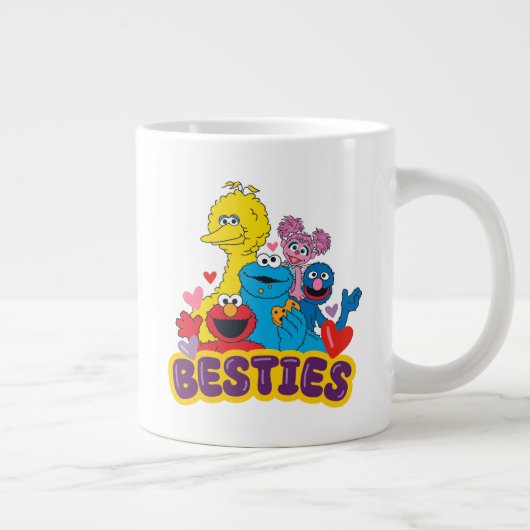 Sesamstraat Valentijn Besties Grote Koffiekop (Rechts)