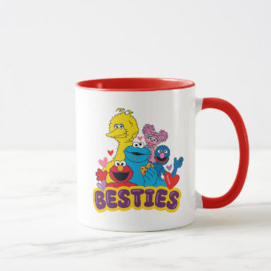 Sesamstraat Valentijn Besties Mok