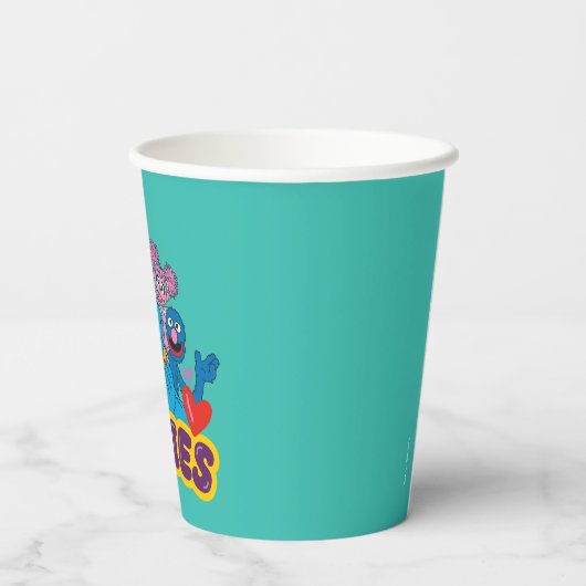 Sesamstraat Valentijn Besties Papieren Bekers (Achterkant)