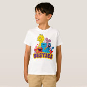 Sesamstraat Valentijn Besties T-shirt (Voorkant volledig)