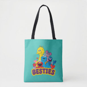 Sesamstraat Valentijn Besties Tote Bag