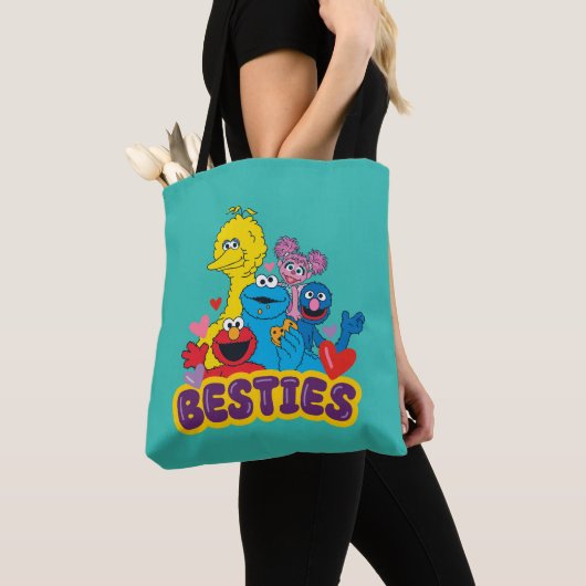 Sesamstraat Valentijn Besties Tote Bag (Dichtbij)