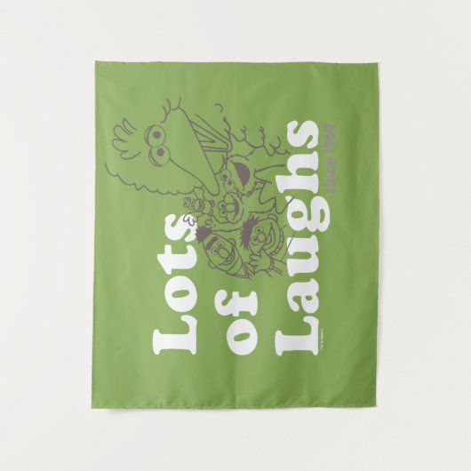 Sesamstraat | Veel lachen sinds 1969 Wandkleed (Voorkant)