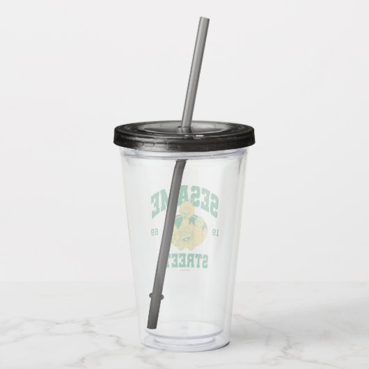 Sesamstraat | Vintage 1969 Acryl Drinkbeker (Achterkant)