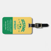 Sesamstraat | Vintage 1969 Bagagelabel (Voorkant horizontaal)