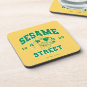 Sesamstraat | Vintage 1969 Bier Onderzetter (Linkerzijde)