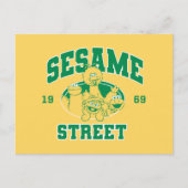 Sesamstraat | Vintage 1969 Briefkaart (Voorkant)