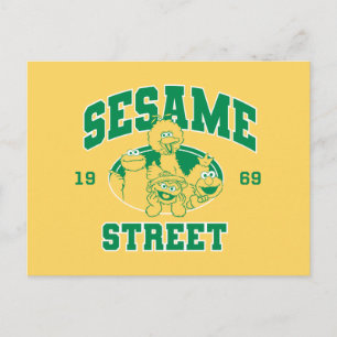 Sesamstraat Vintage 1969 Briefkaart