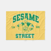Sesamstraat | Vintage 1969 Fleece Deken (Voorkant (Horizontaal))
