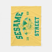 Sesamstraat | Vintage 1969 Fleece Deken (Voorkant)