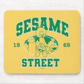 Sesamstraat | Vintage 1969 Muismat (Voorkant)