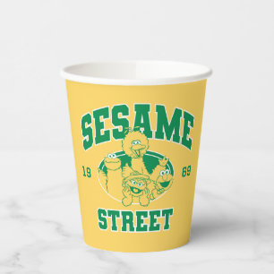 Sesamstraat Vintage 1969 Papieren Bekers