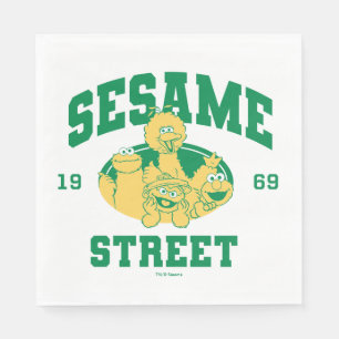 Sesamstraat   Vintage 1969 Servet