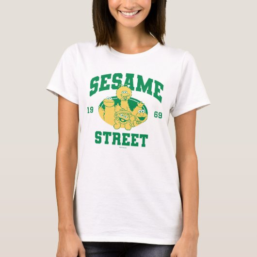 Sesamstraat | Vintage 1969 T-shirt (Voorkant)