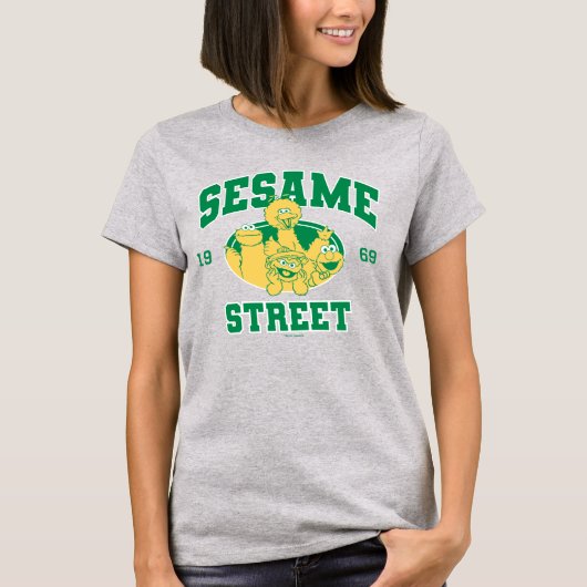 Sesamstraat | Vintage 1969 T-shirt (Voorkant)