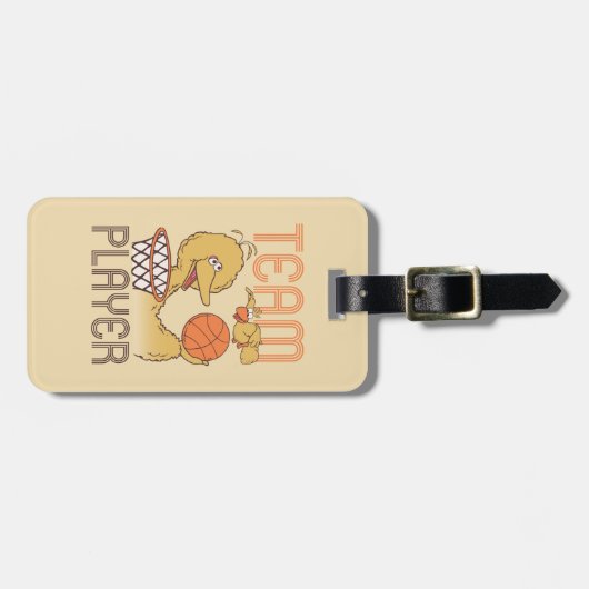 Sesamstraat | Vogelteam speler Bagagelabel (Voorkant horizontaal)