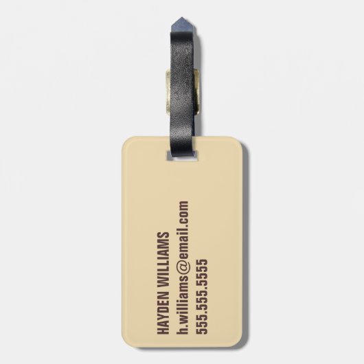 Sesamstraat | Vogelteam speler Bagagelabel (Achterkant verticaal)