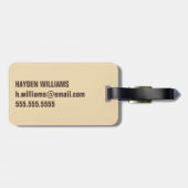 Sesamstraat | Vogelteam speler Bagagelabel (Achterkant horizontaal)