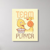 Sesamstraat | Vogelteam speler Canvas Afdruk (Voorkant)