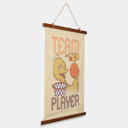 Sesamstraat | Vogelteam speler Hangend Wandkleed (Gebogen)