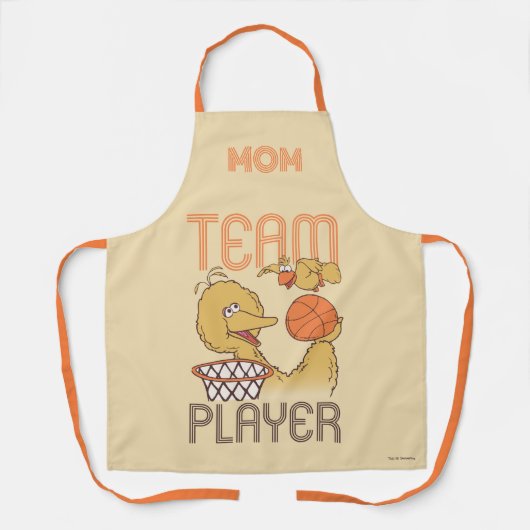 Sesamstraat | Vogelteam speler Schort (Voorkant)