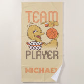 Sesamstraat | Vogelteam speler Strandlaken (Voorkant)