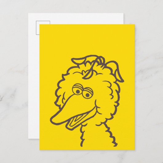 Sesamstraat | Vogelvogels Bright Briefkaart (Voorkant / Achterkant)