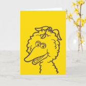 Sesamstraat | Vogelvogels Bright Kaart (Gele Bloem)