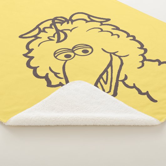 Sesamstraat | Vogelvogels Bright Sherpa Deken (3/4)