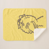 Sesamstraat | Vogelvogels Bright Sherpa Deken (Voorkant (horizontaal))