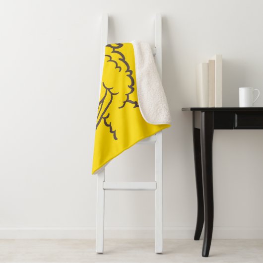 Sesamstraat | Vogelvogels Bright Sherpa Deken (In situ)