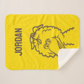 Sesamstraat | Vogelvogels Bright Sherpa Deken (Voorkant (horizontaal))