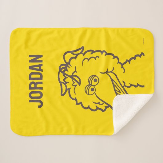 Sesamstraat | Vogelvogels Bright Sherpa Deken (Voorkant (horizontaal))