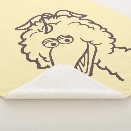 Sesamstraat | Vogelvogels Bright Sherpa Deken (3/4)