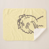 Sesamstraat | Vogelvogels Bright Sherpa Deken (Voorkant (horizontaal))