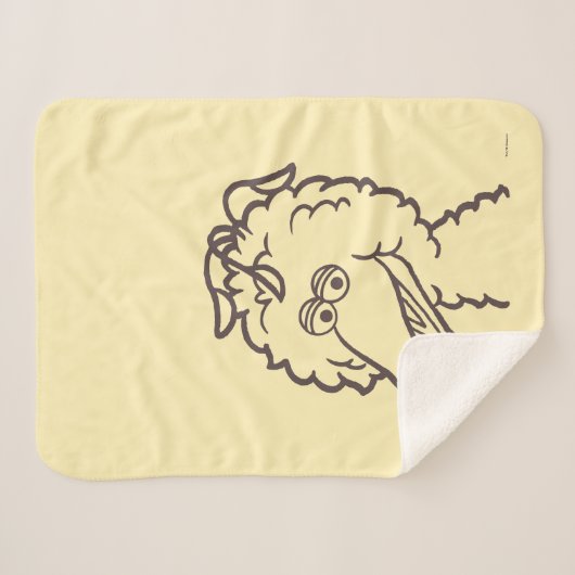 Sesamstraat | Vogelvogels Bright Sherpa Deken (Voorkant (horizontaal))