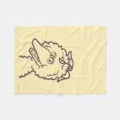 Sesamstraat | Vogelvogels Fleece Deken (Voorkant (Horizontaal))