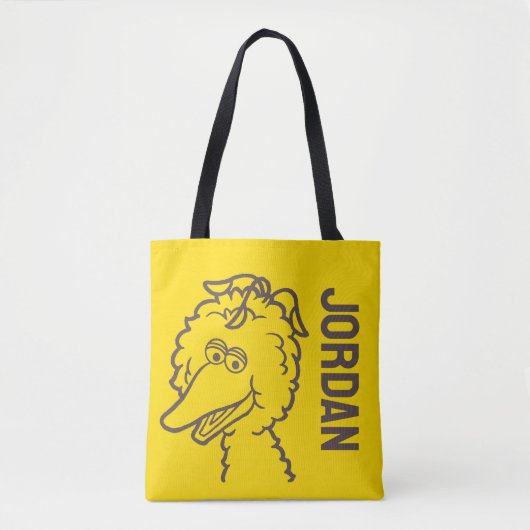 Sesamstraat | Vogelvogels | Jouw namen toevoegen Tote Bag (Voorkant)