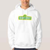 Sesamstraat | Volledige kleur Logo Hoodie (Voorkant)