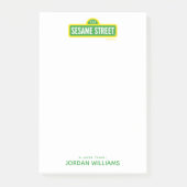 Sesamstraat | Volledige kleur Logo | Jouw namen to Post-it® Notes (Voorkant)