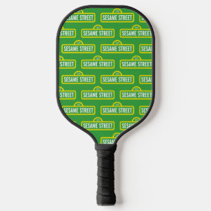 Sesamstraat   Volledige kleur Logo Pickleball Paddle