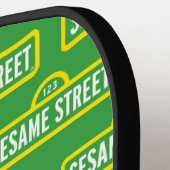 Sesamstraat | Volledige kleur Logo Pickleball Paddle (Links Detail)