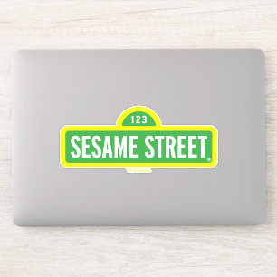 Sesamstraat   Volledige kleur Logo Sticker
