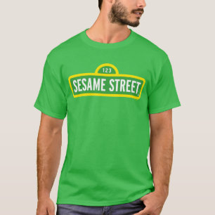 Sesamstraat Volledige kleur Logo T-shirt