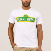 Sesamstraat | Volledige kleur Logo T-shirt (Voorkant)