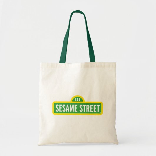 Sesamstraat | Volledige kleur Logo Tote Bag (Voorkant)